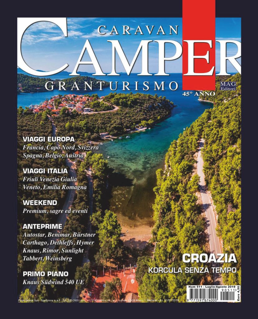 Caravan E Camper Granturismo Luglio Agosto Digital Discountmags Ca