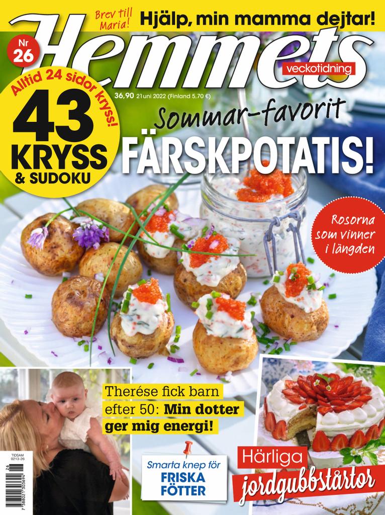 Hemmets Veckotidning Nr 26 2022 Digital DiscountMags Ca