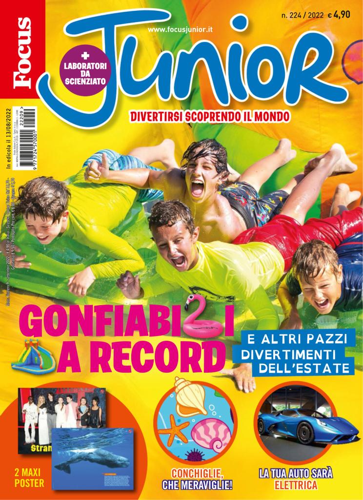 Focus Junior Settembre 2022 Digital DiscountMags Ca