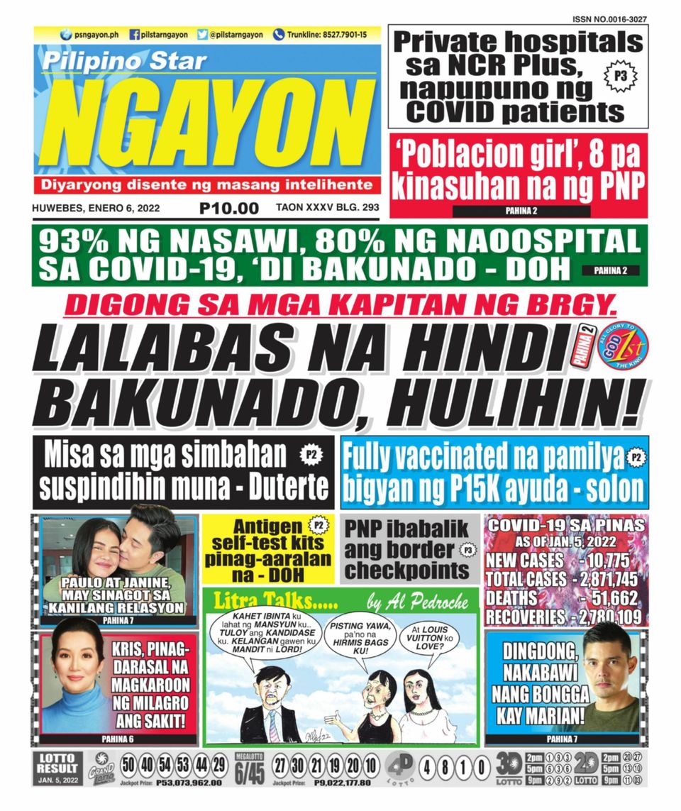 Pilipino Star Ngayon January Digital Discountmags Ca