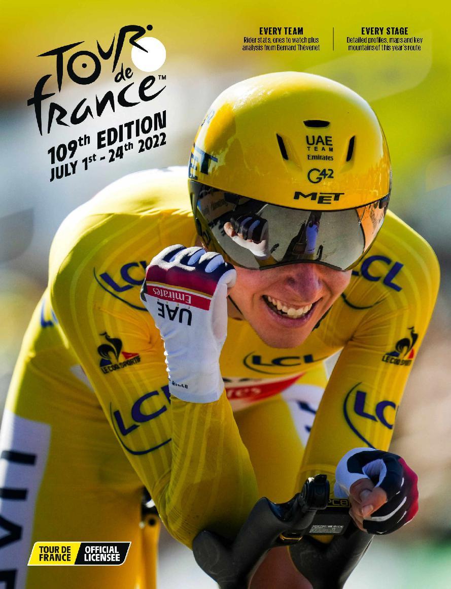 Official Tour De France Race Guide Magazine (Digital) DiscountMags.ca