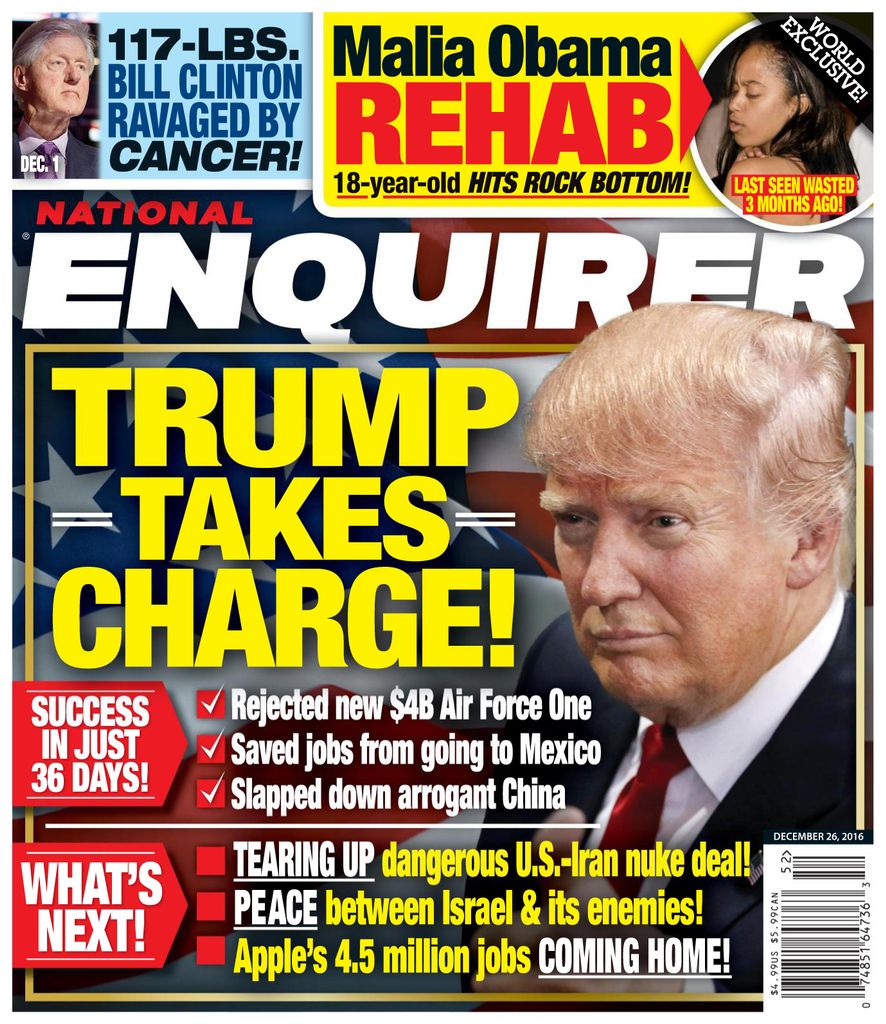 National Enquirer December 26, 2016 (Digital) - DiscountMags.ca