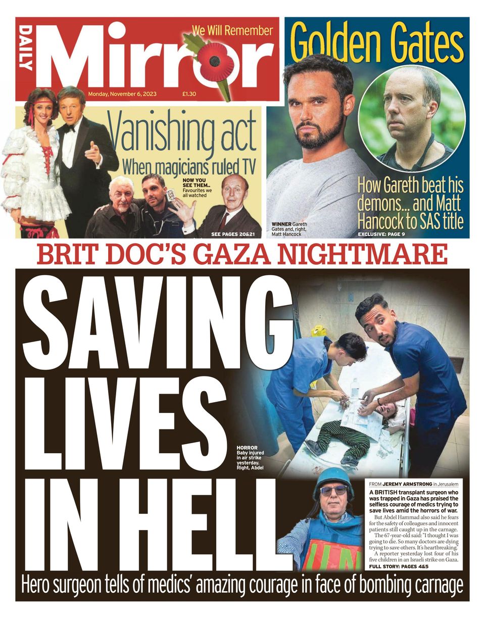 Daily Mirror UK November 06, 2023 (Digital) - DiscountMags.ca