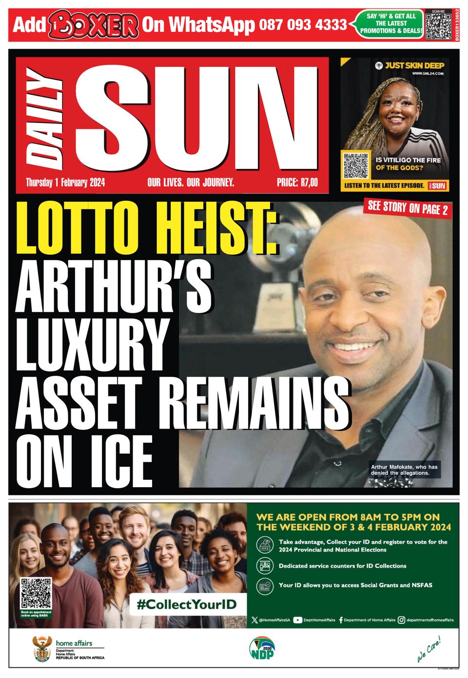 Daily Sun February 01 2024 Digital Discountmagsca 3502