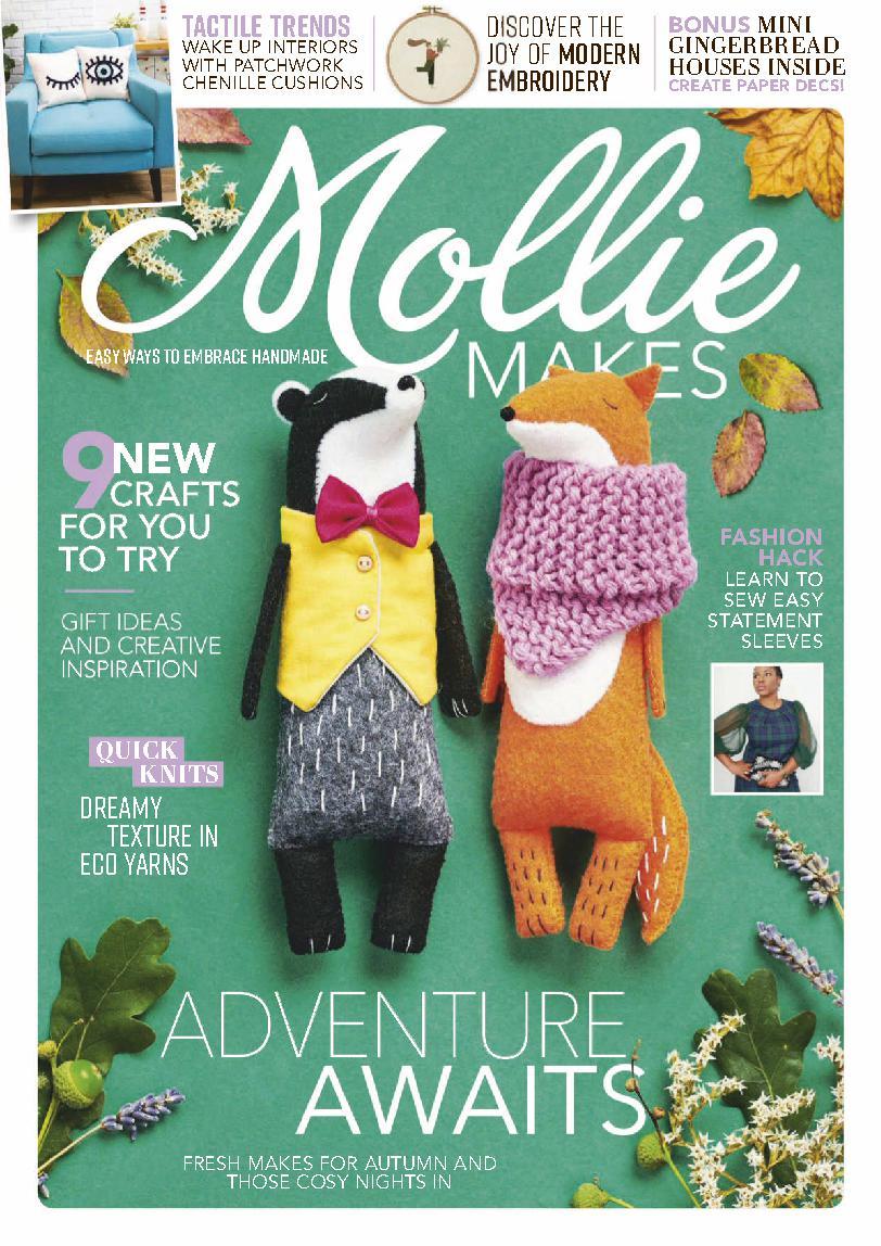 Mollie Makes October 2020 (Digital) - DiscountMags.ca