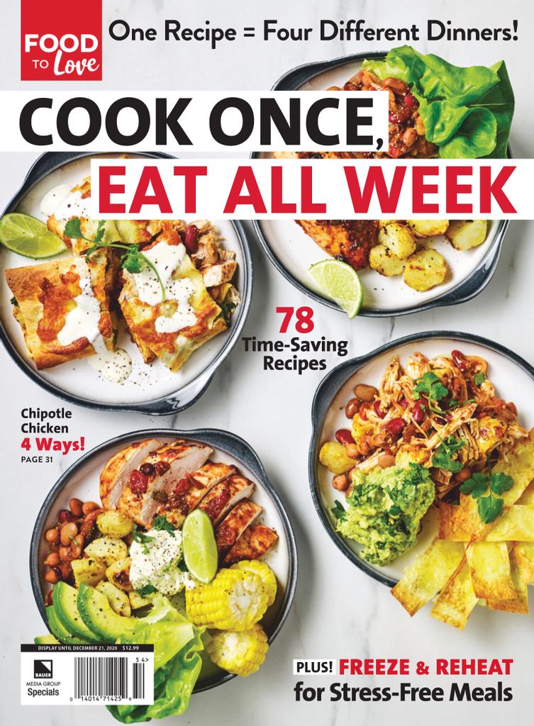 Cook Once, Eat All Week Magazine (Digital)