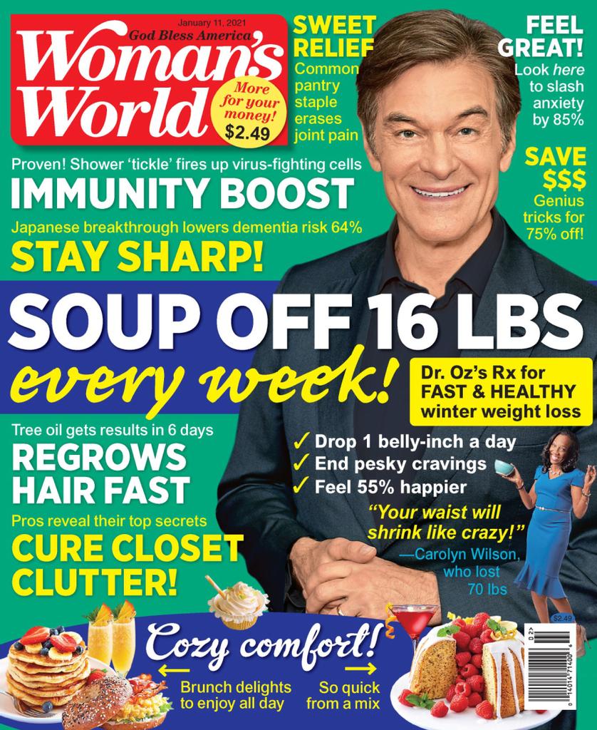 Woman's World January 11, 2021 (Digital) - DiscountMags.ca