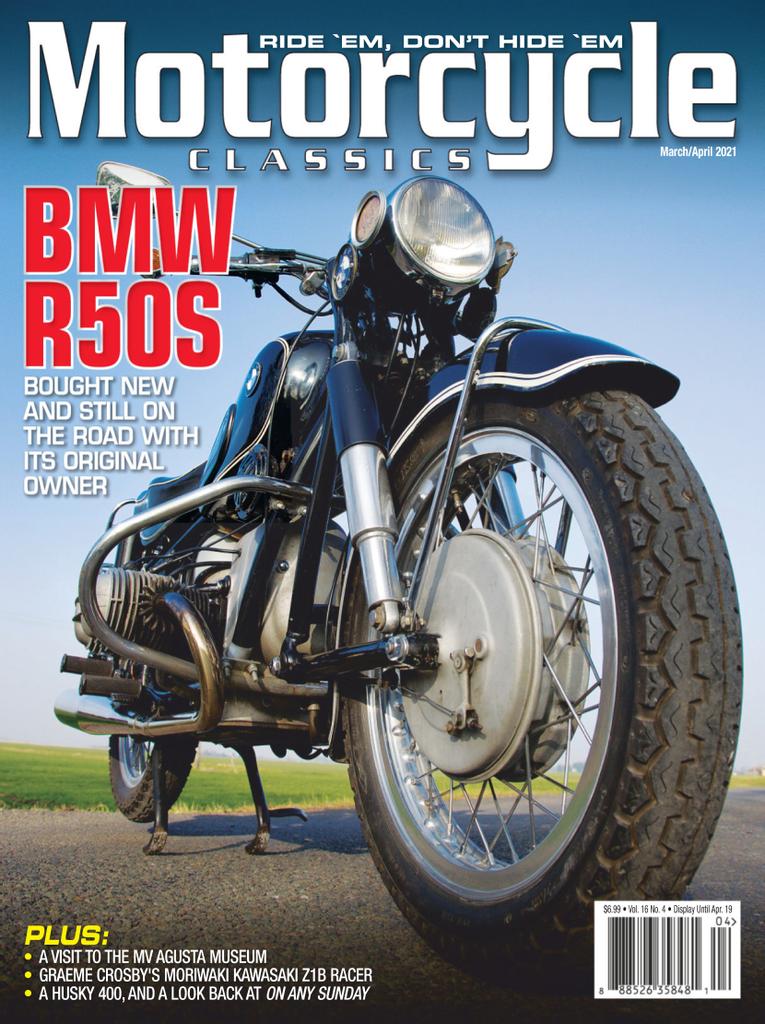 Motorcycle Classics March/April 2021 (Digital) - DiscountMags.ca