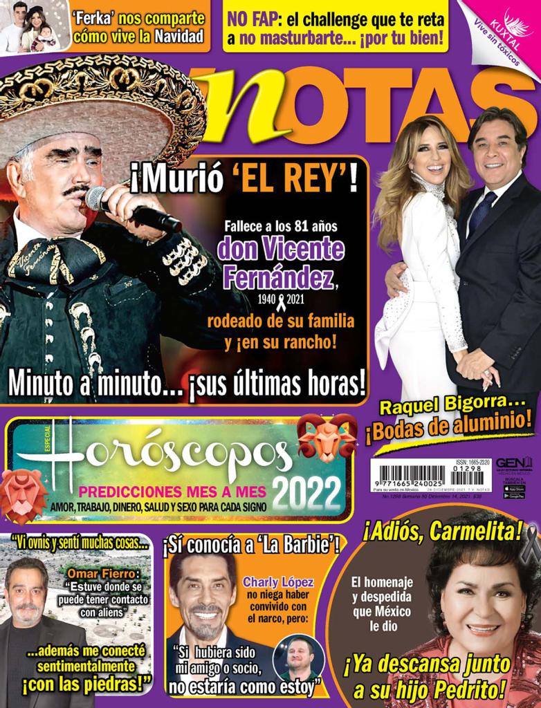 782px x 1024px - TvNotas 14 de diciembre 2021 (Digital) - DiscountMags.ca