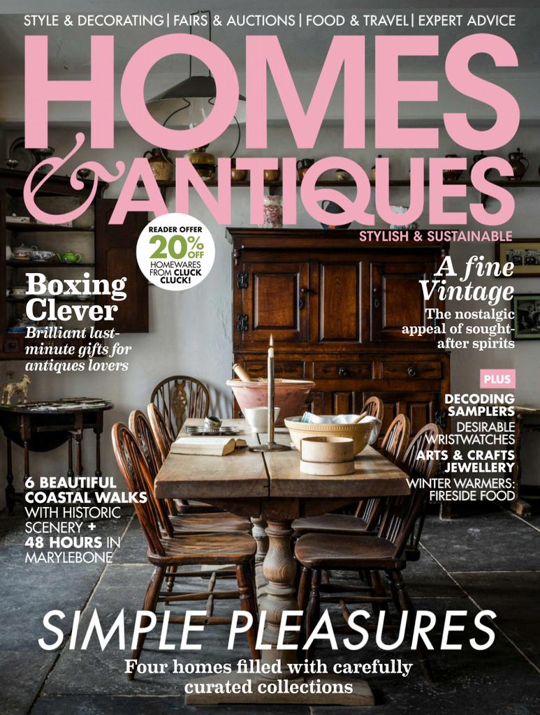 Homes Antiques January 2022 Digital DiscountMags Ca   460334 Homes Antiques Cover 2022 January 1 Issue 