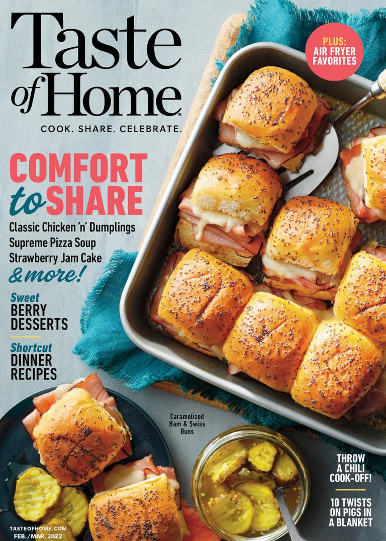 462614 Taste Of Home Cover 2022 February 1 Issue 