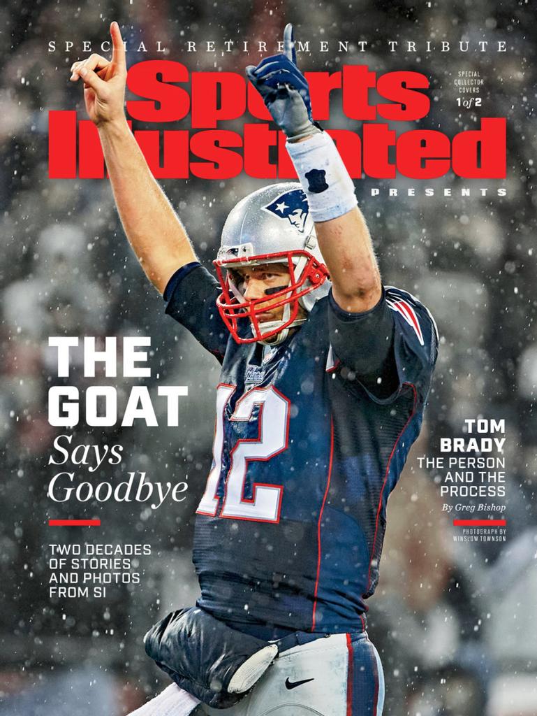 Sports Illustrated - Tom Brady Retirement Commemorative Magazine ...