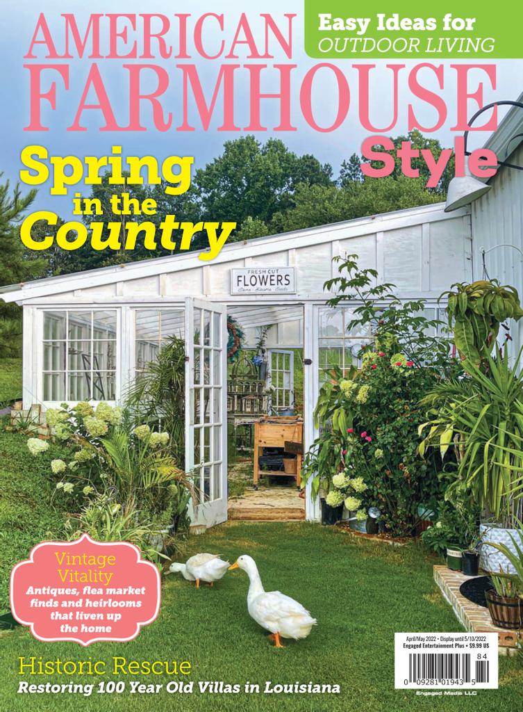 American Farmhouse Style April May 2022 Digital DiscountMags Ca   467895 American Farmhouse Style Cover 2022 April 1 Issue 