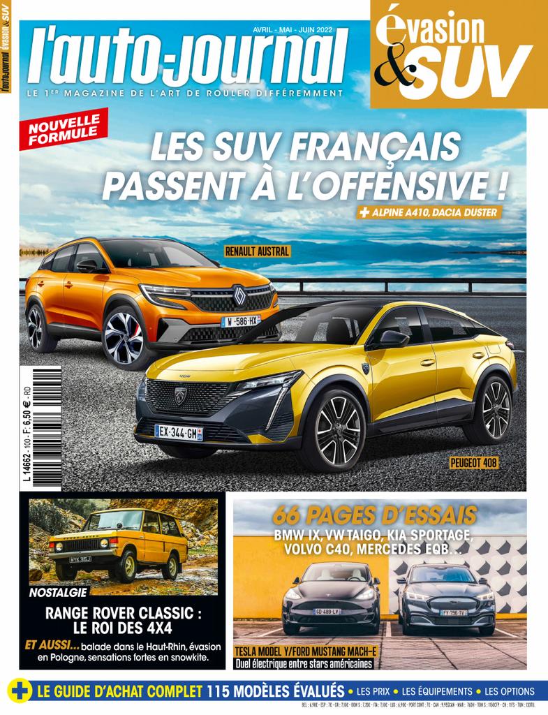 L'Auto-Journal 4x4 No. 100 (Digital) - DiscountMags.ca