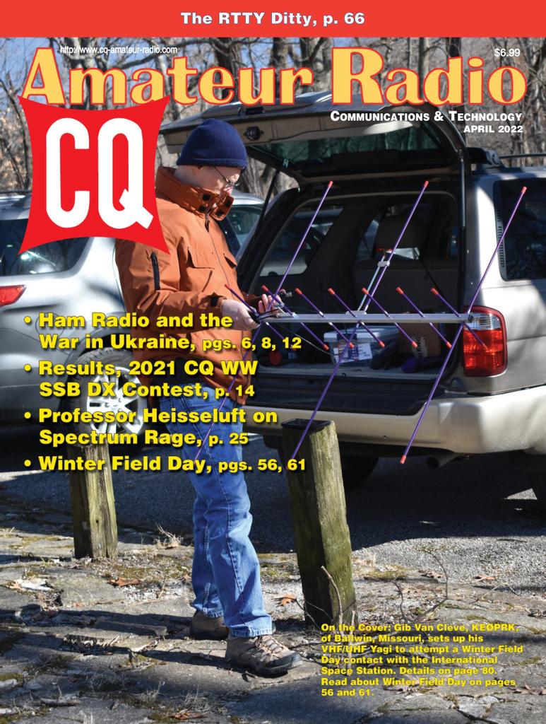 CQ Amateur Radio April 2022 (Digital) - DiscountMags.ca