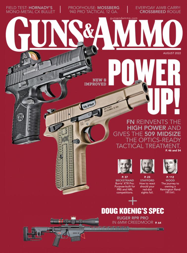 Guns & Ammo August 2022 (Digital) DiscountMags.ca