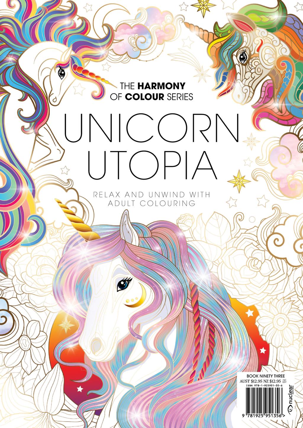 Colouring Book Unicorn Utopia Magazine Digital