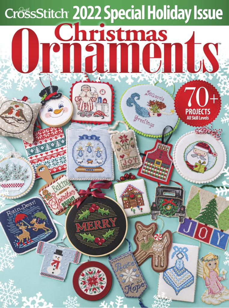 Just CrossStitch SIP Ornaments 2022 (Digital) DiscountMags.ca