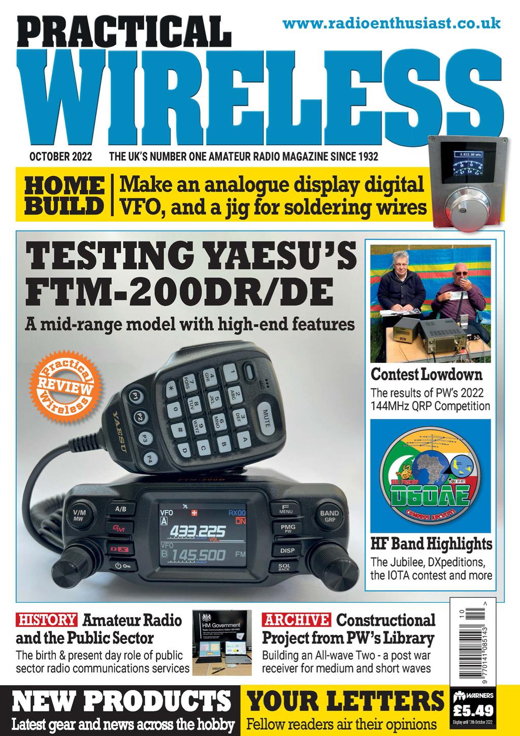 Practical Wireless October 2022 (Digital) - DiscountMags.ca