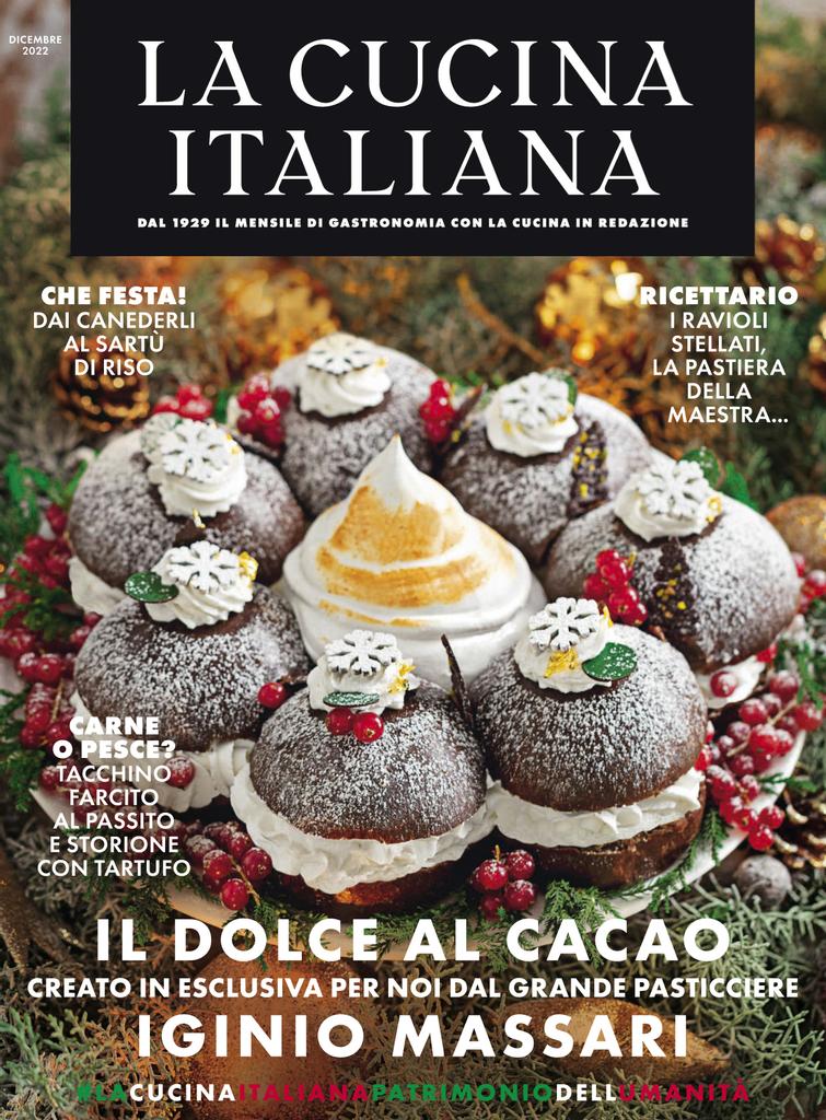 La Cucina Italiana Dicembre 2022 Digital DiscountMags Ca   496138 La Cucina Italiana Cover 2022 December 1 Issue 