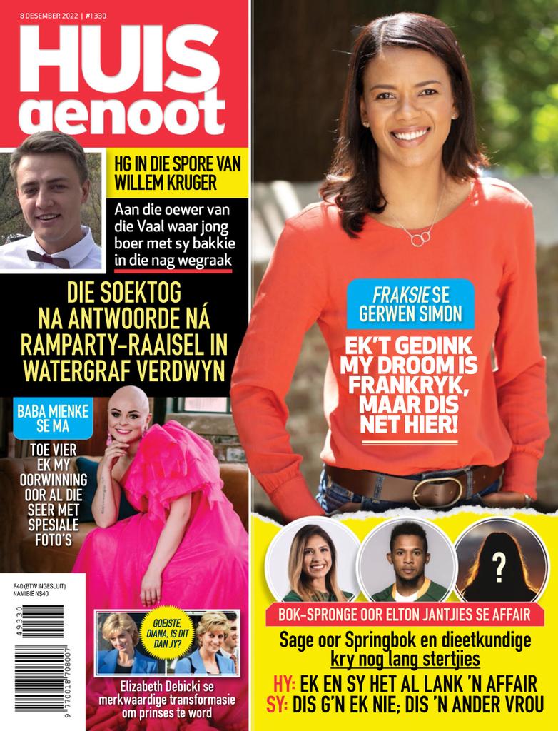 Huisgenoot 08 December 2022 Digital Discountmags Ca