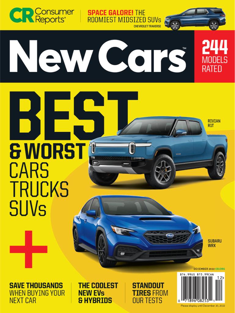Consumer Reports New Cars Magazine (Digital) DiscountMags.ca