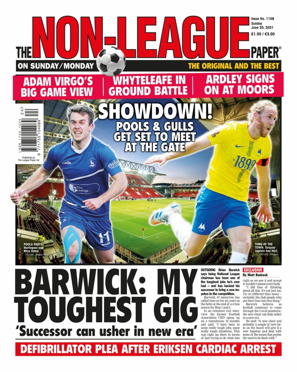 The Non-league Football Paper June 20, 2021 (Digital) - DiscountMags.ca