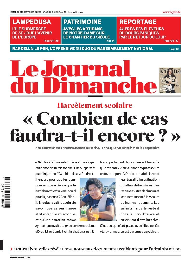 Le Journal Du Dimanche Magazine Digital Subscription Discount Discountmags Ca