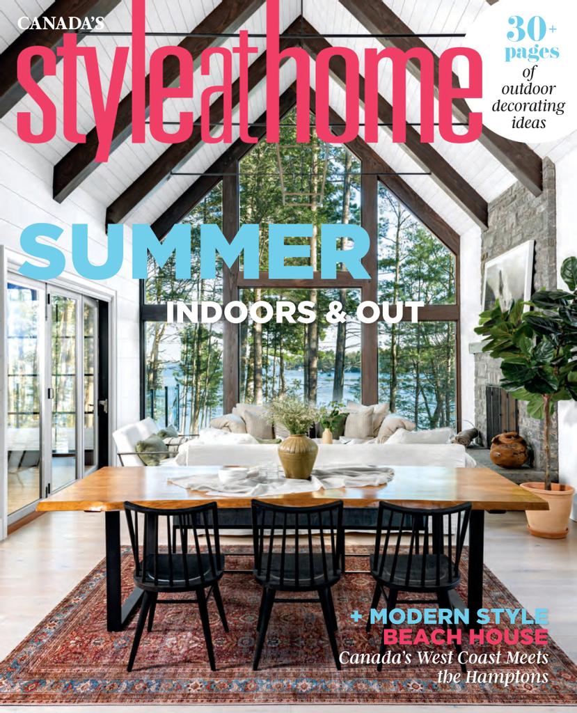 Style At Home Canada Magazine Digital Subscription Discount   60675 Style At Home Cover 2021 July 1 Issue 