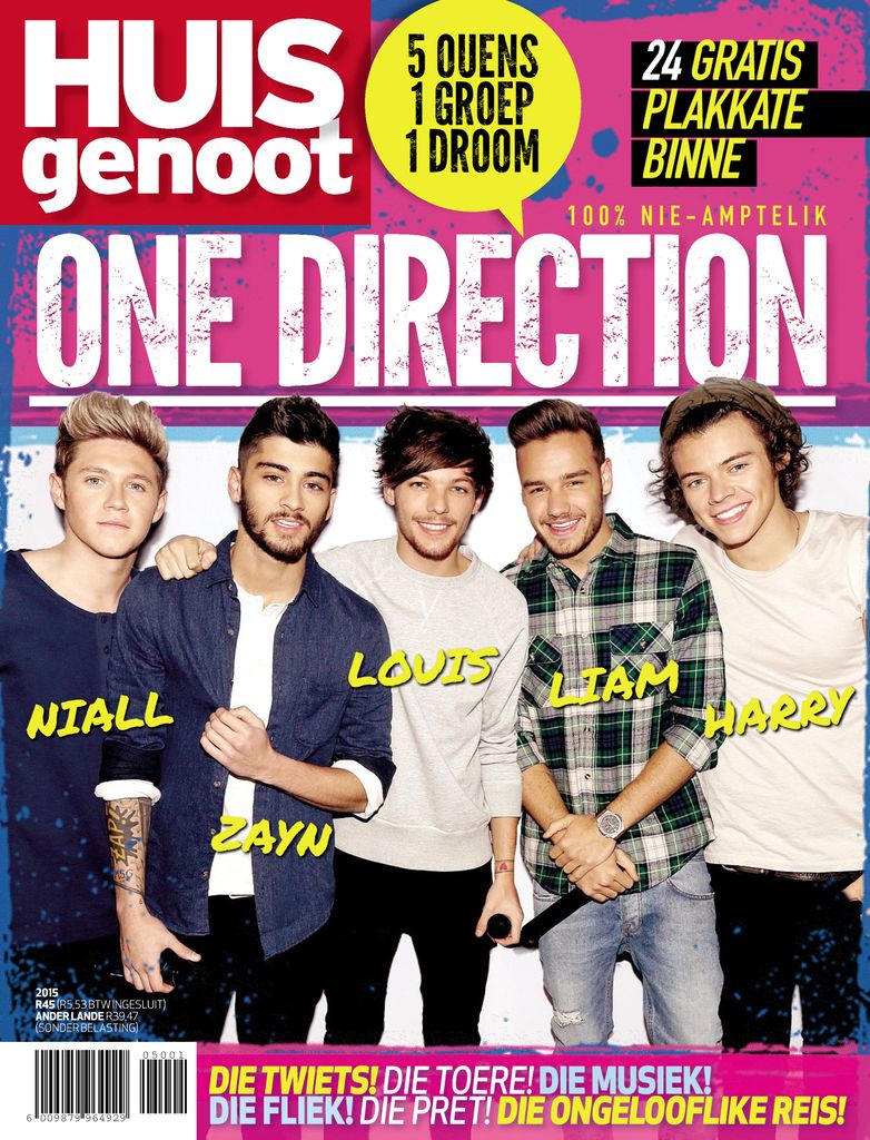 Huisgenoot One Direction Magazine (Digital) - DiscountMags.ca