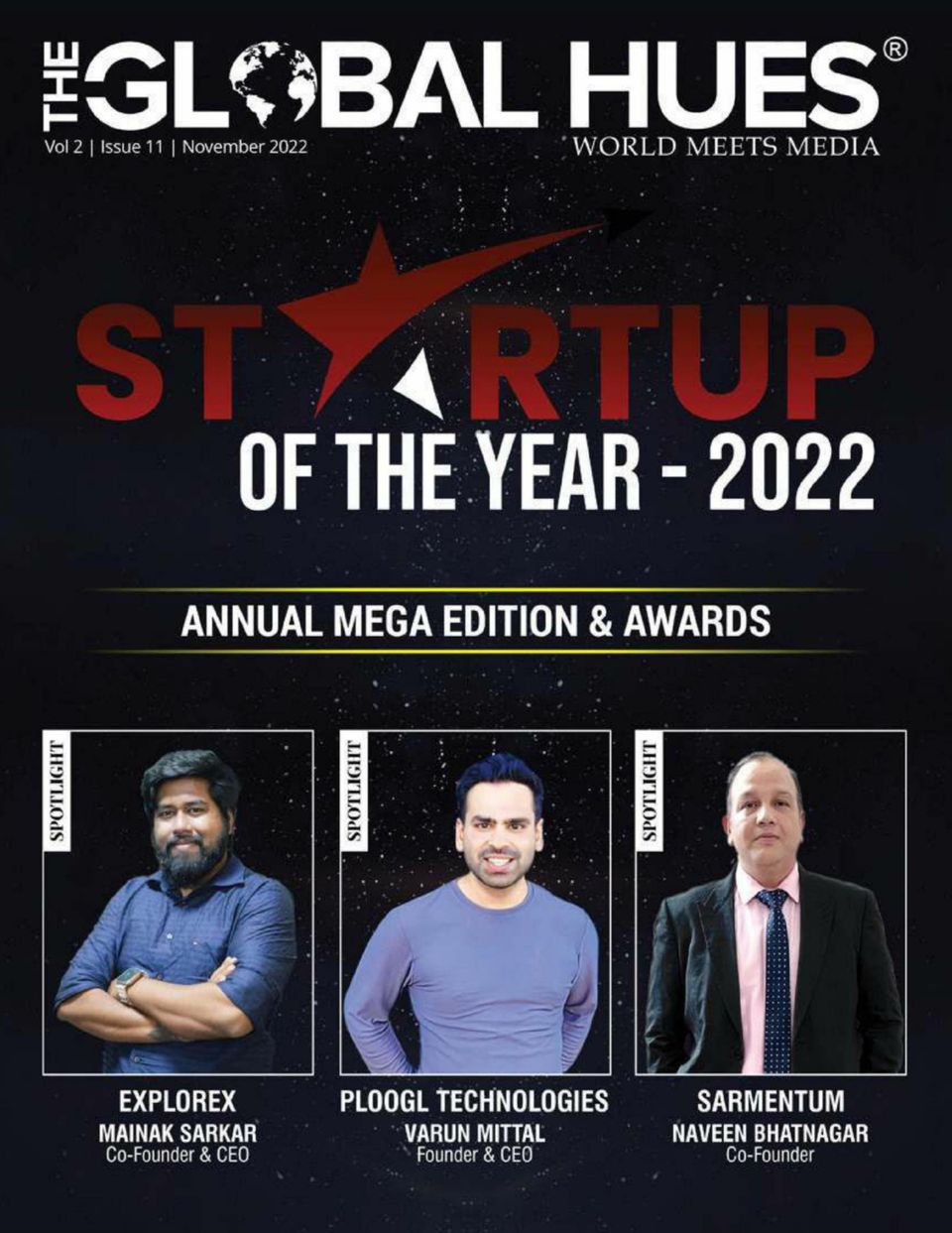 The Global Hues November 2022 - Special Issue - Startup Of The Year ...