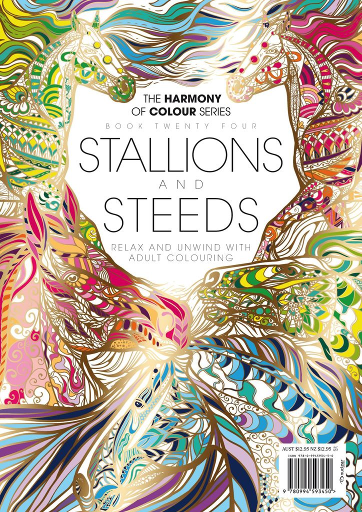 Colouring Book Stallions and Steeds Magazine (Digital) DiscountMags.ca