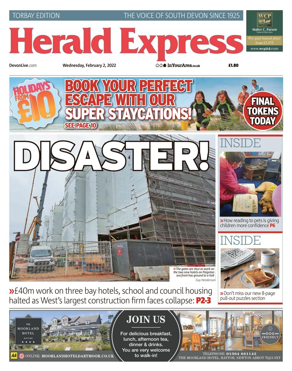 Herald Express February 02, 2022 (Digital) - DiscountMags.ca