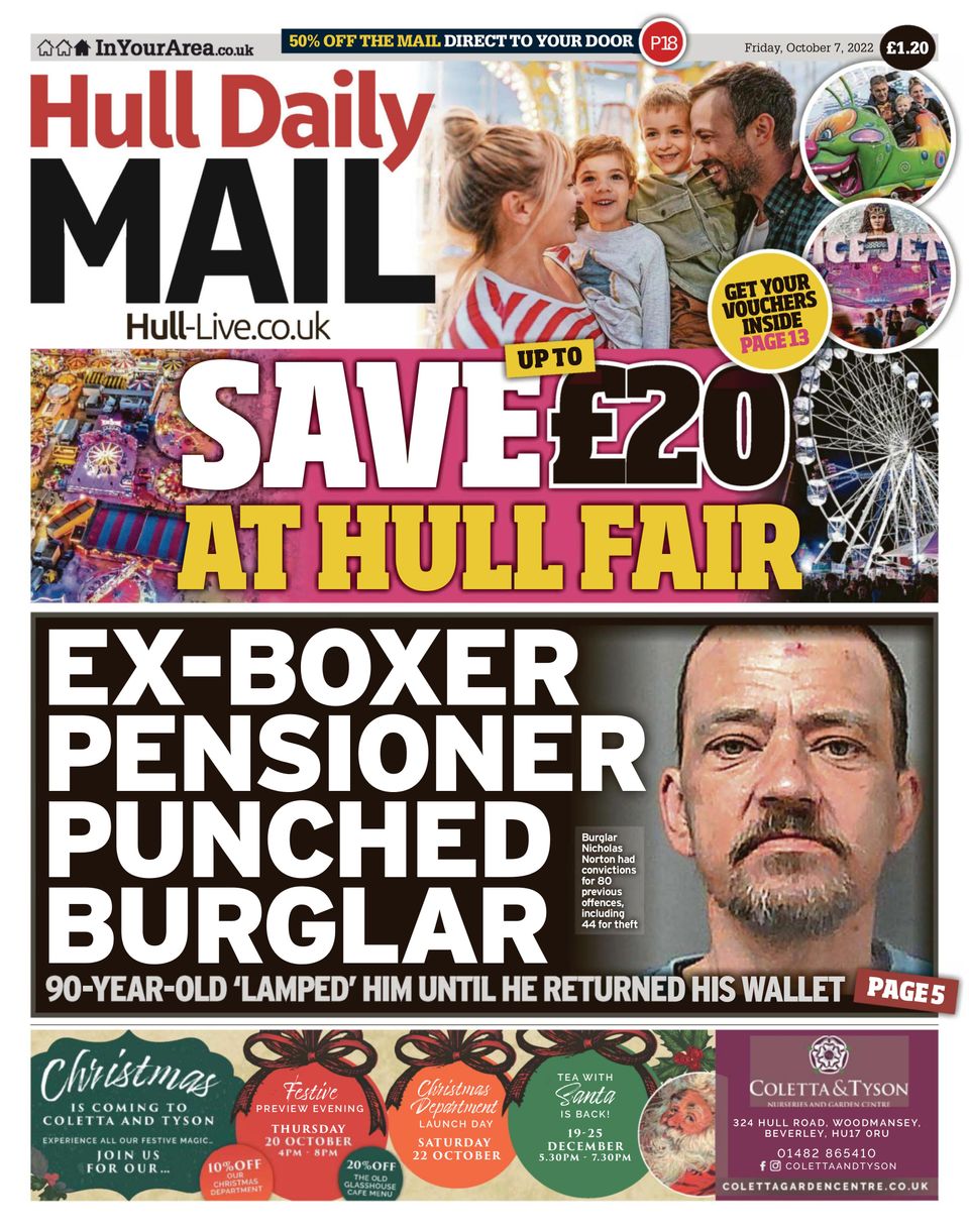 Hull Daily Mail October 07, 2022 (Digital) - DiscountMags.ca