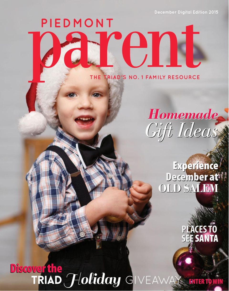 Piedmont Parent december 2015 (Digital) DiscountMags.ca