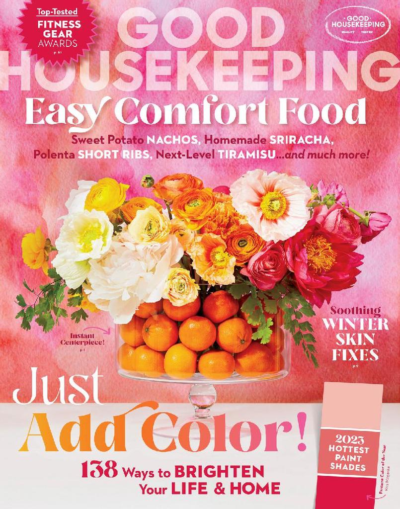 895699 Good Housekeeping Cover 2023 January 1 Issue 