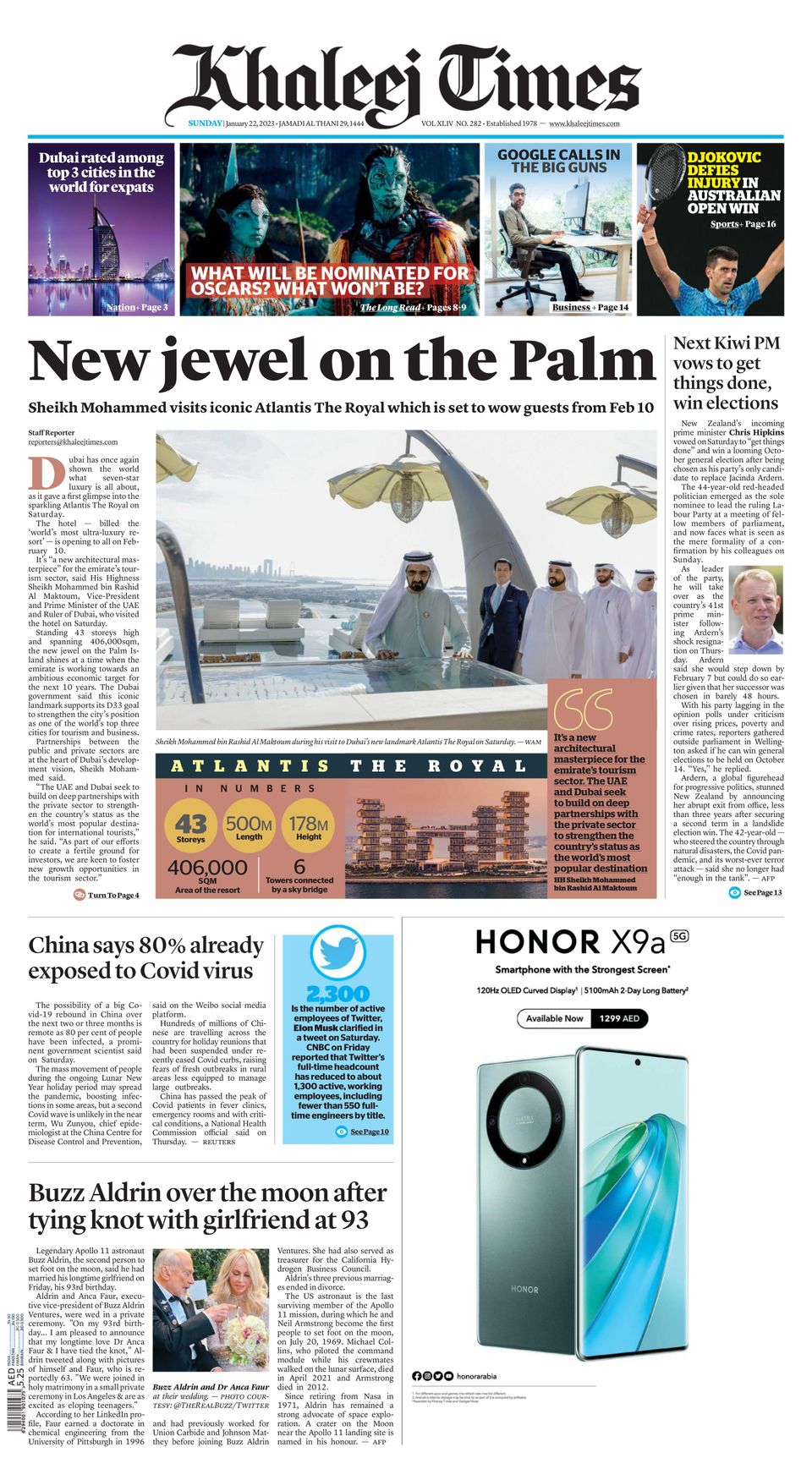 Khaleej Times January 22, 2023 (Digital) DiscountMags.ca