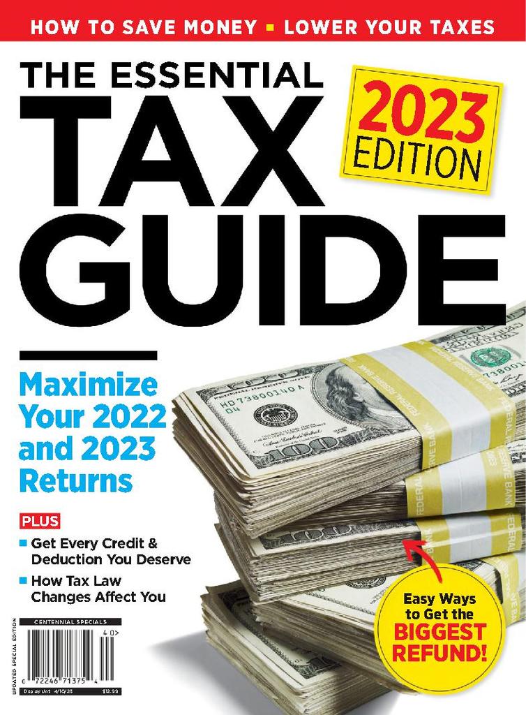 The Essential Tax Guide 2023 Edition Magazine (Digital) DiscountMags.ca