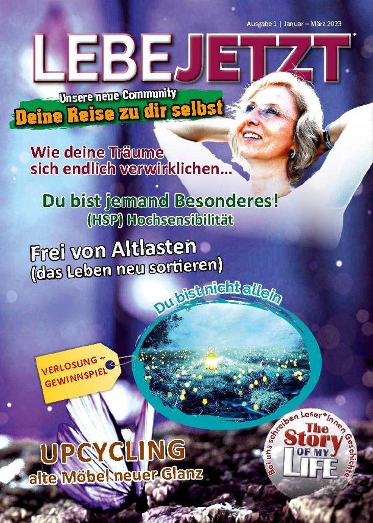 Lebe Jetzt Du Bist Nicht Allein Januar 2023 Digital DiscountMags Ca