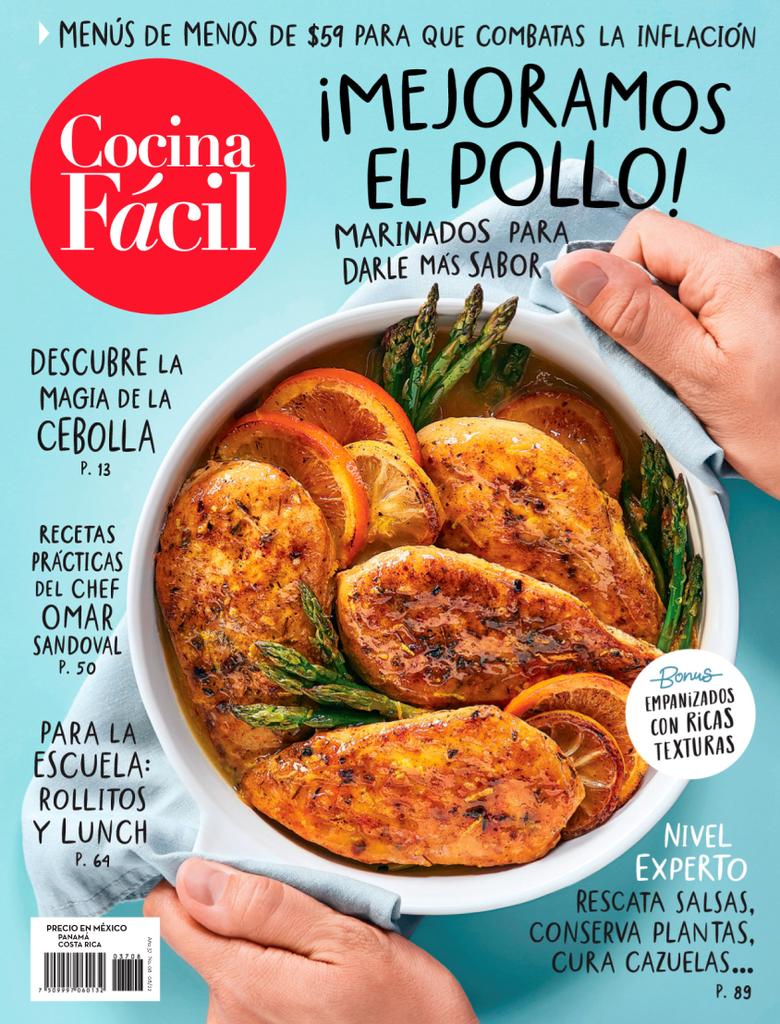 Cocina Fácil Mexico AGOSTO 2022 (Digital) 
