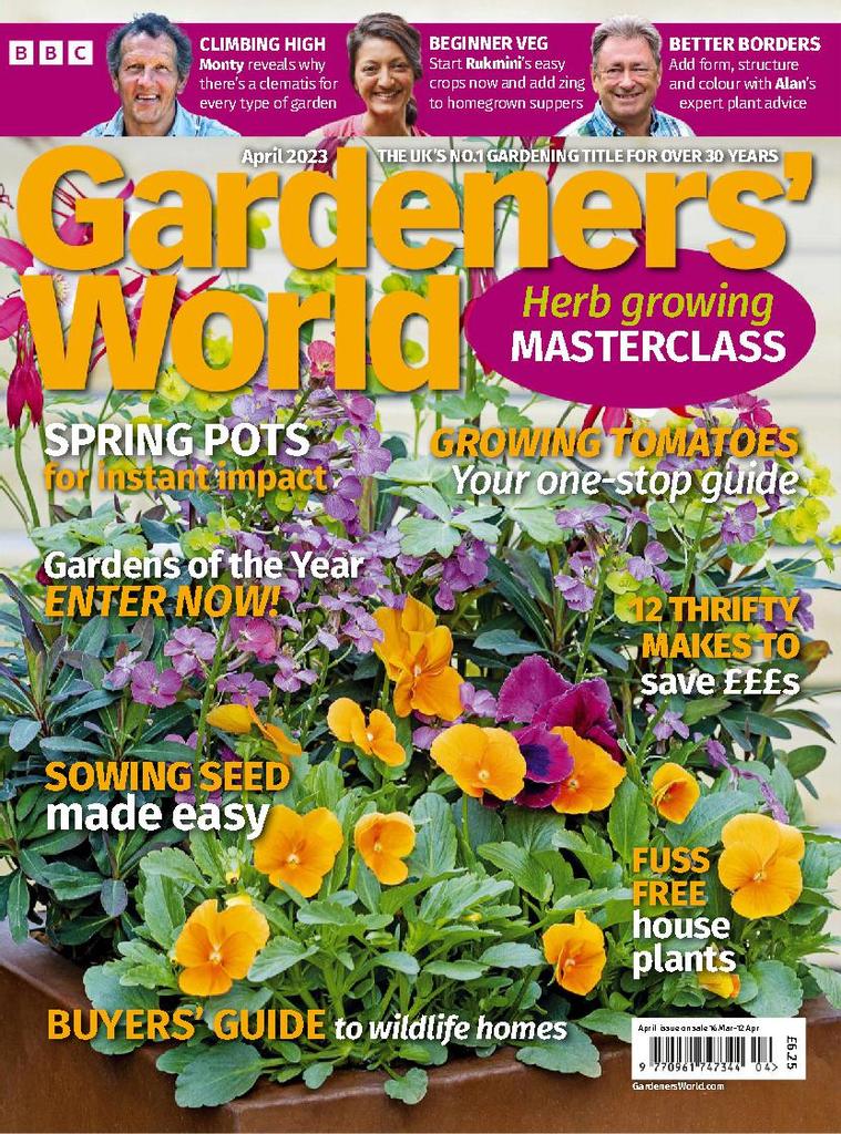 BBC Gardeners World April Digital DiscountMags Ca