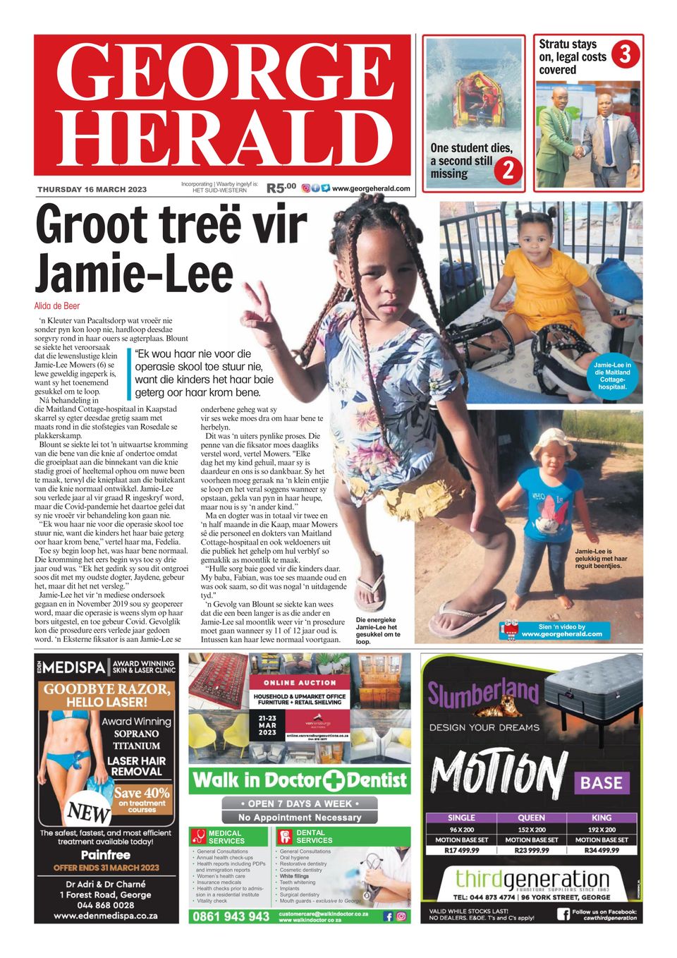 George Herald March 16 2023 Digital DiscountMags Ca   927319 George Herald Cover March 16 2023 Issue 