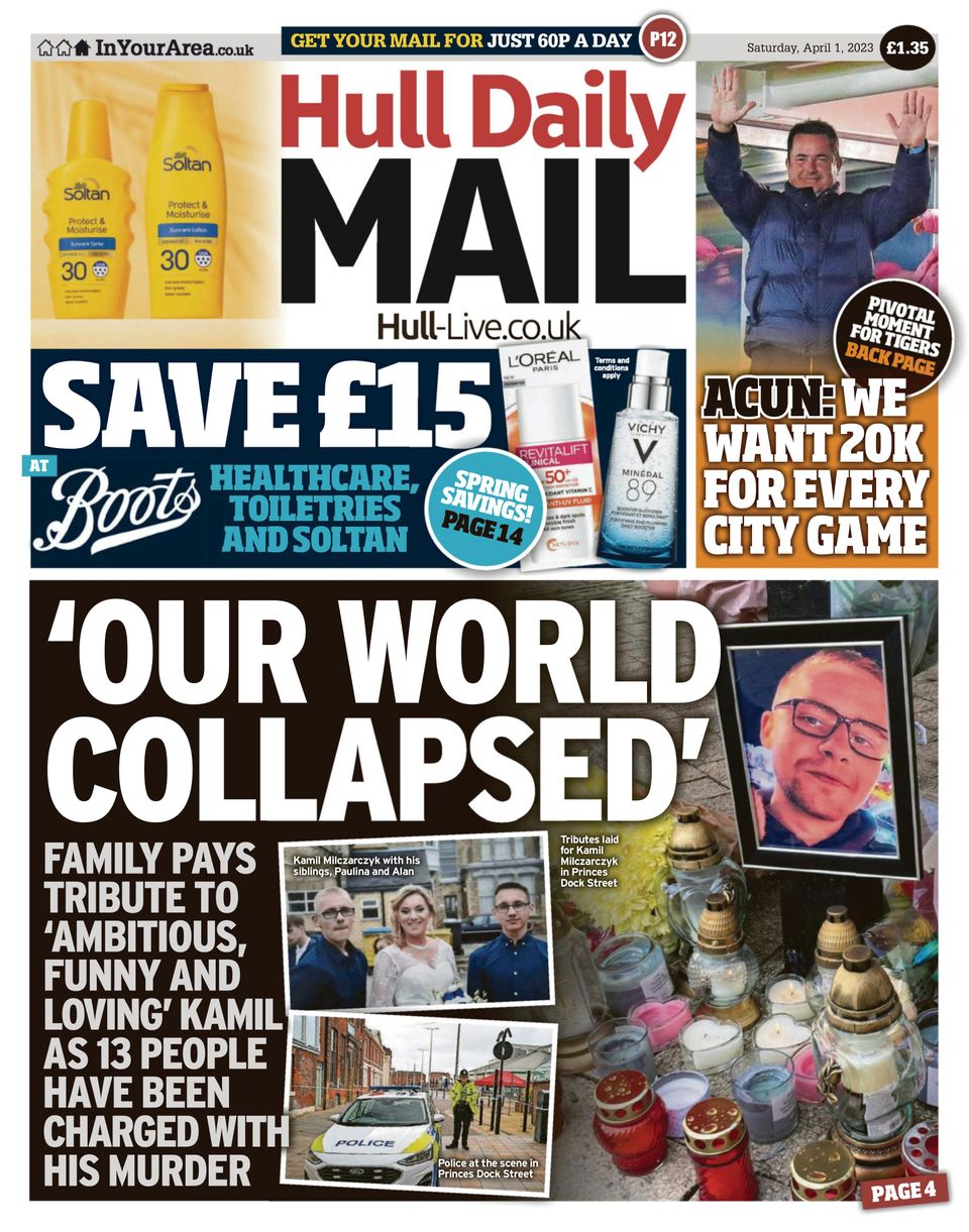 Hull Daily Mail April 01, 2023 (Digital) - DiscountMags.ca