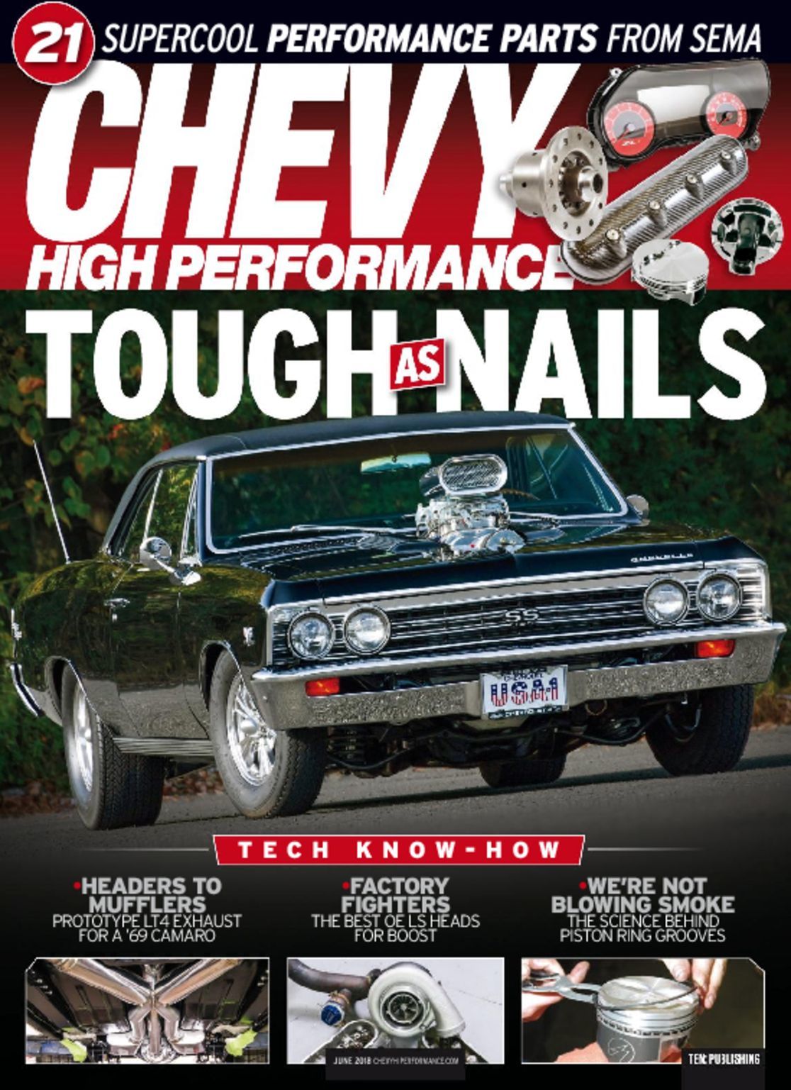 Chevy High Performance Magazine June 2018 Cover